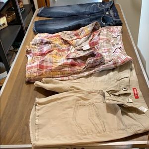 4 pairs of shorts Union Bay, Rock Republic, Sonoma